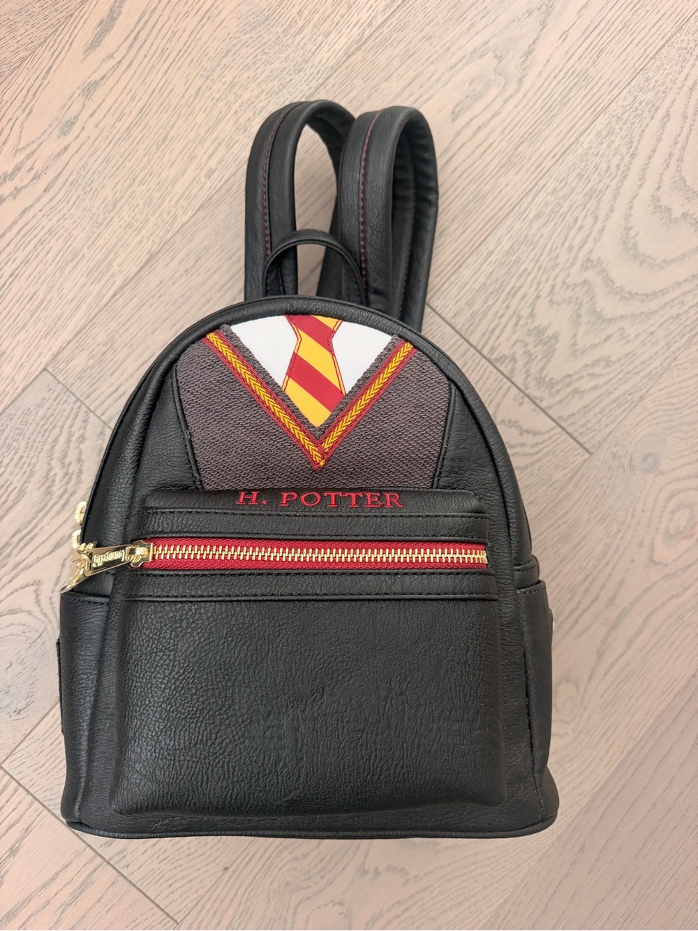 Loungefly Harry Potter Gryffindor H. Potter Uniform Mini Backpack
